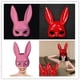 thumbnail image 4 of Máscara de conejito, máscara de conejo de mascarada para mujer para cumpleaños, Pascua, Halloween, accesorio de fiesta, 4 of 5