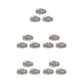 thumbnail image 1 of Sonducket De Metal Clásico S Ocasión De Moda Elegante Para Accesorios De Hombre Estilo Funky Para Cualquier Plata Type2 NO2, 1 of 6