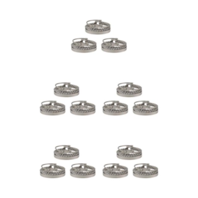 Sonducket De Metal Clásico S Ocasión De Moda Elegante Para Accesorios De Hombre Estilo Funky Para Cualquier Plata Type2 NO2