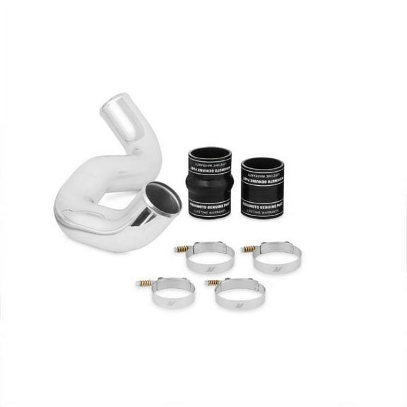 Mishimoto MMICP-F2D-03CBK Intercooler Pipe Kit Compatible With Ford 6.0 Powerstroke 2003-2007 Black