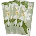 thumbnail image 2 of Dreamtimes Soft Absorbent Reusable Kitchen Towels, Set of 1|28x18 in, Lily Flowers Dining Kitchen Living Room Tea Towels Dish Towels Decorative Towels, 2 of 7