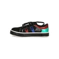 thumbnail image 4 of Women Mesh Color Panel Round Toe Lace-Up Rhinestone Trim Sneaker 18983, 4 of 6