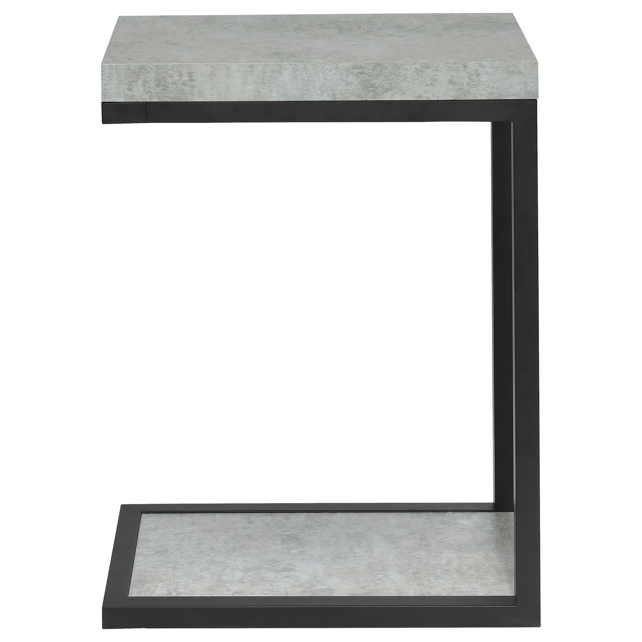 Snack Table, Compact Accent End Table for Couch Bedroom Patio