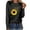 Black, variant on Cilsoka Oversized Tshirts for Women Vintage Womens Floral Tops Fall Winter Crop Tops for Women Plus Size V Neck Tops for Women My Orders past Orders