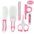 thumbnail image 1 of Labymos Baby Healthcare and Grooming Kit 6 PCS Hair Brush Comb Nail File Clipper Scissors, 1 of 5