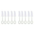thumbnail image 1 of YWIYIUD 10PCS 4.33 Inch White BabyBottle Cleaning Brush with Handle Durable and Practical Bottle Brush Cleaning Tools Suitable for Widemouth and Standard Bottles, 1 of 1