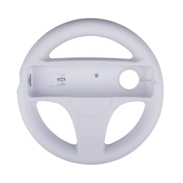 Racing Steering Wheel for Wii Remote Control Compatible with Wii Kart