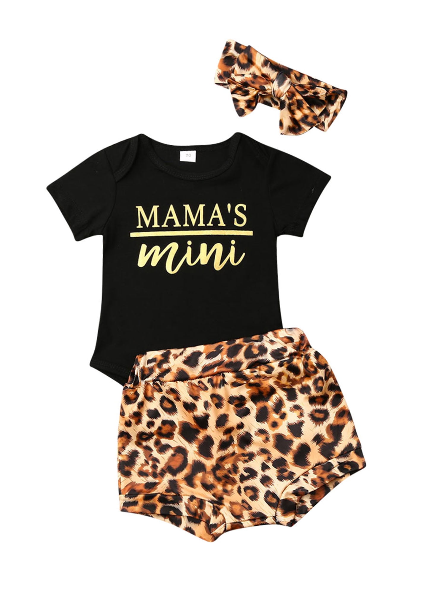 baby girl black shorts