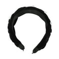 thumbnail image 4 of Unique Bargains 1 Pc Fashion Weave Faux Pearls Headbands for Women Black, 4 of 6