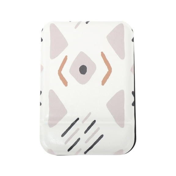 Unique Bargains 1 Pc Women Small Makeup Mirror for Travel Coffee Glass