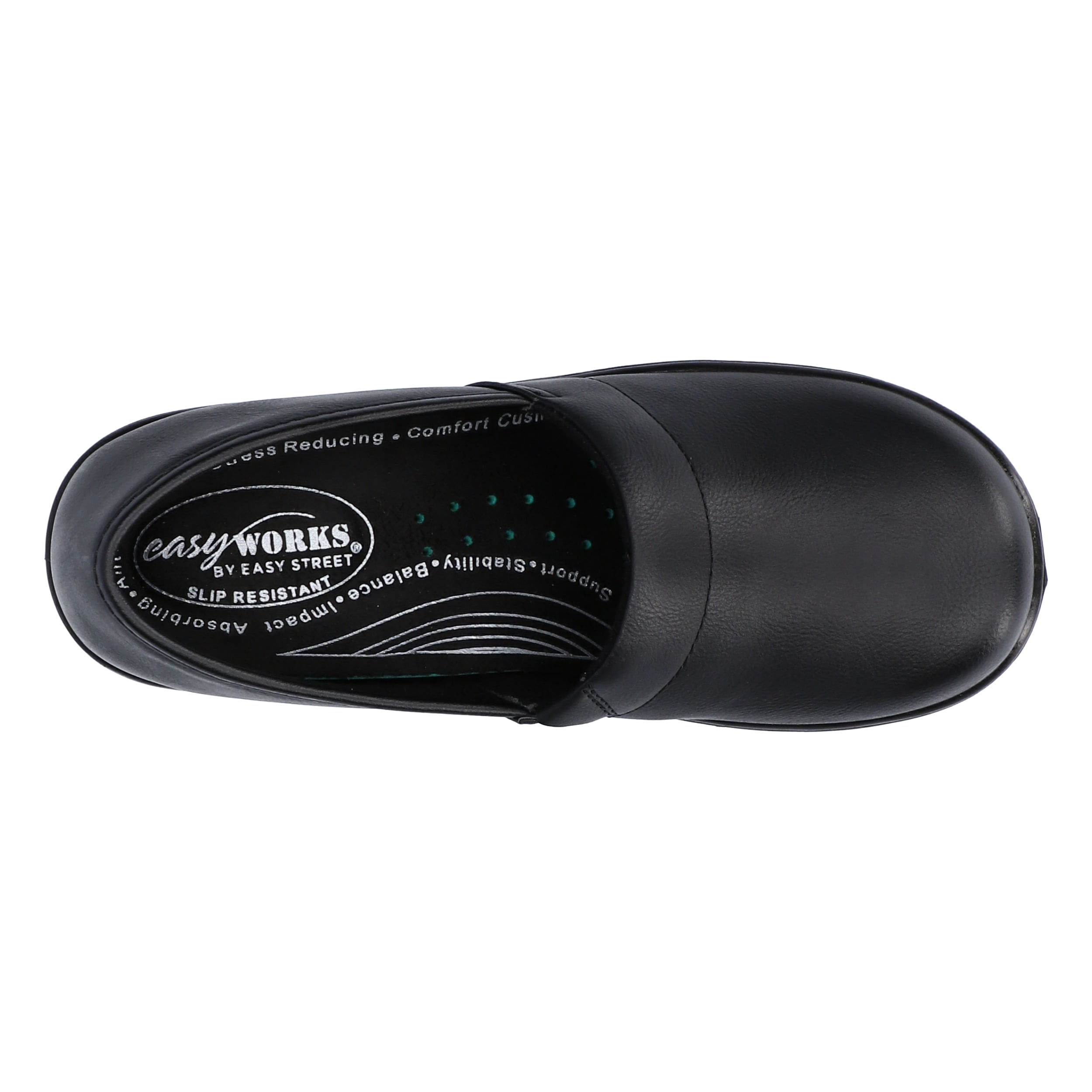 Easy Works by Easy Street Laurie Women's Slip Resistant Clog Work Shoe