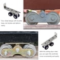 thumbnail image 6 of Arborister 4-Wheel Metal Sliding Track for Closet/Patio Door, 6 of 10