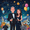 New Year Couple With Dogs, variant on Qisvanset New Year Couple With Dogs Canvas Wall Art 15.75x11.81 Inches