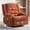 Teal, variant on Oversized Recliner Chair, Large Recliner Chair Chairs for Adults 400LBS, Big and Tall Manual Fabric Heavy Duty Recliner Chair, Extra Wide Recliners for Living Room, Brown
