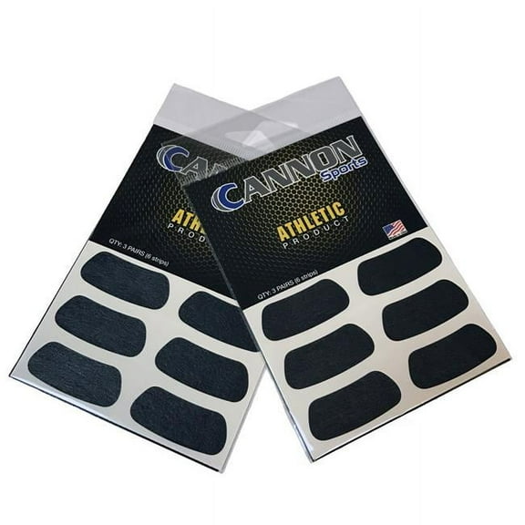 Cannon Sports Eye Black Stickers, Black, Sweat Proof