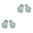 thumbnail image 2 of Qarigey 1 par de guantes para niños pequeños, accesorio de ropa de Color sólido para exteriores, guante deportivo antideslizante con puntos Brezo claro 2Conjunto, 2 of 6