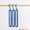 Blue, variant on Blue Blue 9 Hole Multi Hanger Organizer For Closet Space Saving Wardrobe Storage
