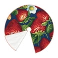 thumbnail image 3 of Kll Strawberry2 Christmas Tree Skirt 36",Party Decorations Farmhouse For Christmas Decorations Holiday Party, 3 of 8