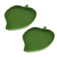 thumbnail image 2 of Platos De Comida Y Agua Para Reptiles De 4 Piezas Mini Cuenco De Alimentación De Esquina De Hoja Pequeña Sunnimix Platos de alimentación para reptiles, 2 of 8