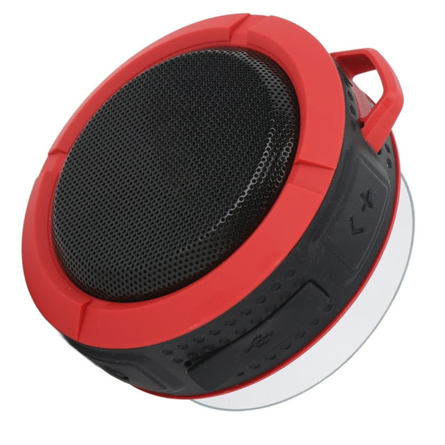 Altavoz Inalámbrico a Prueba de Agua Altavoz con Ventosa 37v 500mah Altavoz Inalámbrico Portátil a Prueba de Agua para Baño Al Aire Libre ANGGREK Otros
