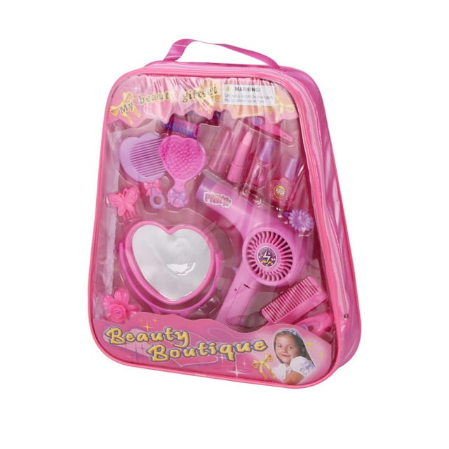 Juego De Cosméticos De Moda De Pvc Para Niños, Juego De Maquillaje Seguro Lavable Para Niños, Caja De Princesa De Belleza, Juguetes Para Juego De Imitación Para Niñas, Juguetes Para Bebés Eigraketly FN002504-00