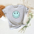 thumbnail image 2 of SMILEY FACE Graphic Short sleeve T-Shirt, 2 of 7