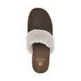 thumbnail image 4 of WHITE MOUNTAIN Shoes Bonus Footbeds Clog, Brown/Suede W/Fur, 8.5 M, 4 of 6