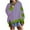 Hot Pink 3, variant on Kaemgyyd Sweatshirts for Women Casual Long Sleeve Color Block Tops Fall Crewneck Cute Loose Pullover