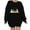1-Black, variant on Crewneck Sweatshirts Women Graphic Halloween Long Sleeved Sweatshirt Oversized Cute Ghost Print Spooky Season Holiday Party Sweater Fall Winter Pullover Top Red 2XL
