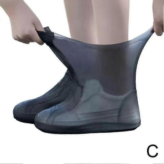 Cubrezapatos impermeables antideslizantes, protectores impermeables para niños, hombres y mujeres.