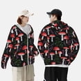 thumbnail image 4 of Fotbe Red Mushrooms Chaqueta con Protección Solar UPF 50+ para Hombre y Mujer, Camisa con Capucha y Bolsillos-XX-Large, 4 of 7
