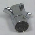 thumbnail image 2 of Pollak 11-409V Chrome 4-Round Plug Trailer Connector, 2 of 2