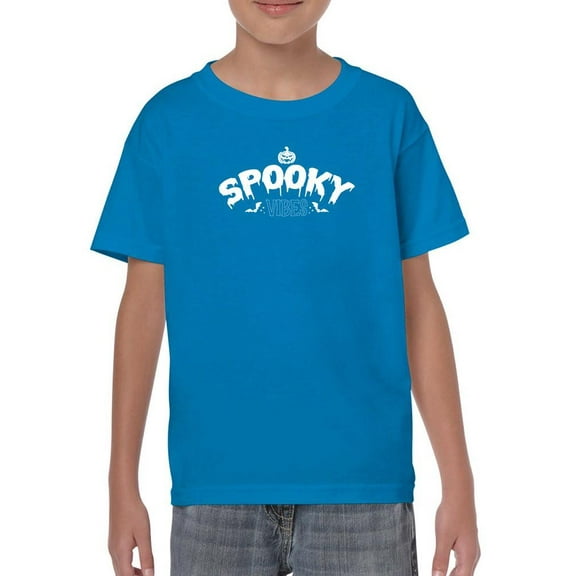 Spooky Vibes Creepy Style T-Shirt Juniors -Image by Shutterstock,  Large