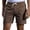 Brown, variant on Cargo Shorts Arbeitsshorts Herren Leicht Mit Tasche Stretch Sommer Familiencamping Kurze Outdoor Activities