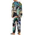 thumbnail image 3 of My Hero Academia Unisex Onesie Pajamas Zipper Jumpsuit Hooded One Piece Sleepwear for Family Mens Womens, 3 of 8