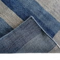 thumbnail image 4 of Rugsotic Carpets Handmade Rugs Hand Knotted Loom Runner 2'6''x8' Blue Light Blue Wool for Indoor Use, 4 of 5