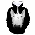 thumbnail image 3 of Sudadera con capucha con estampado 3D de bull terrier para hombre, sudadera con capucha de gran tamaño con gráficos de perros y animales, sudadera transpirable de otoño 2023, 3 of 5