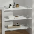 thumbnail image 4 of Closet Tension Shelf Rod And Expandable Diy Wardrobe Divider Separator, 4 of 5