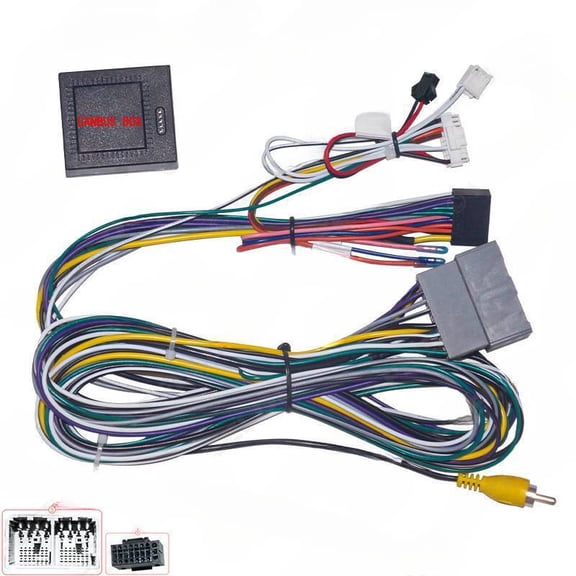 Suitable for Chevrolet Cool/Buick Enclave 16P Android large screen navigation modification power cord protocol box