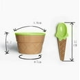 thumbnail image 2 of MSJUHEG Spoons Ice Cream Scoop 1Pc Ice Bowls Ice Cup Couples Bowl Gifts Dessert Gn Dinnerware Sets Green, 2 of 3