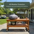 thumbnail image 3 of Covermates Elite Kamado Dome Cover - 34"Diamater x 23"H, Weather-Resistant Polyester, 3 of 6