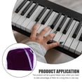 thumbnail image 4 of WESIEVYA 1Pc Durable Purple Electronic Piano Keyboard Cover Fabric Cloth Dust Proof Protective Accessory, 4 of 5
