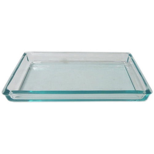 Better Homes & Gardens Glass Blue Vanity Tray