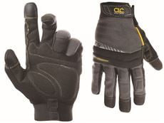 Custom Leathercraft Gray and Black Medium Handyman Gloves by Custom Leathercraft