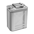 thumbnail image 3 of Bidón de combustible de acero inoxidable de gran capacidad, garrafa de agua, tanque de metal duradero para acampar. 35 litros, 3 of 8