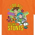 thumbnail image 3 of Toy Story 4 - I Do My Own Stunts Woody And Buzz - Toddler & Youth Short Sleeve Graphic T-Shirt, 3 of 5