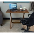 thumbnail image 5 of Eccostyle Solid Bamboo Folding Desk - Caramel, 5 of 7