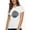 white, variant on T-shirt Jesus Choosen Blessed Summer New Products, Cute T-shirts, Sportswear and Casual Women's Wear, Cotton Clothing