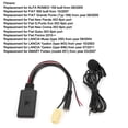 thumbnail image 3 of Bluetooth 5.0 AUX Cable Adapter with Microphone Handsfree Replacement for Fiat 500/Grande Punto/Qubo/Fiorino, 3 of 5