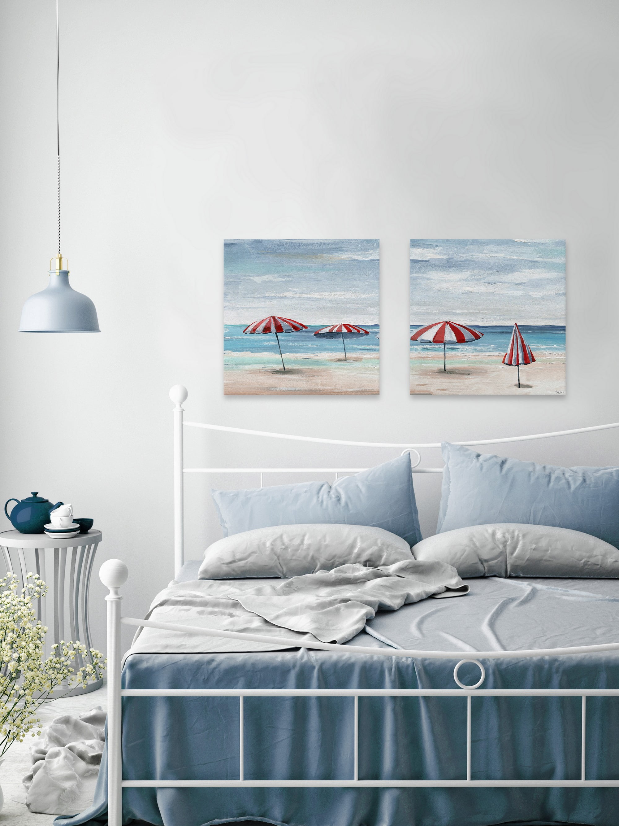 Parvez Taj Summer Tents II Diptych